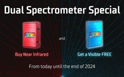 2024 Year End Dual Spectrometer Special – Buy a NIR get a VIS FREE!