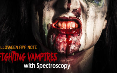 Special Halloween Application Note: Fighting Vampires with Spectroscopy