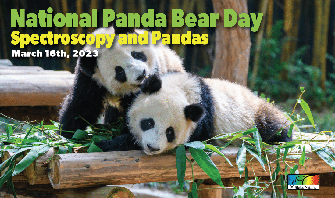 National Panda Bear Day A Spectroscopy Pandamonium Inc.