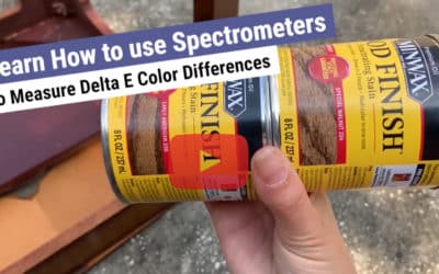 DIY Wood Stain Matching using Spectrometers with Steph